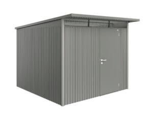 Biohort AvantGarde A7 tuinhuis 260x217x300 cm kwartsgrijs metallic