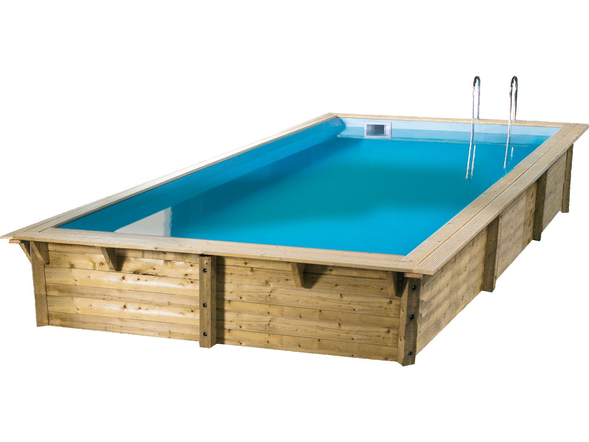 Ubbink Azura zwembad 505x350x126 cm blauw