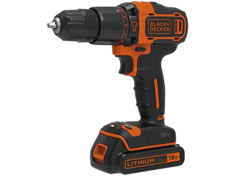 Black Decker BDCHD18KB QW Perceuse visseuse Percussion Sans Fil 18V black-decker-bdchd18kb-qw-perceuse-visseuse-percussion-sans-fil-18v