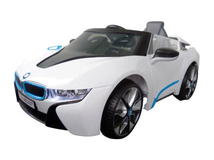 BMW i8 voiture électrique pour enfants blanc + télécommande 1