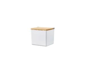 Tesa Baboo boîte rangement S avec couvercle autocollant blanc