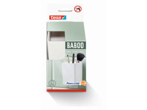 Tesa Baboo boîte rangement sans couvercle autocollant blanc