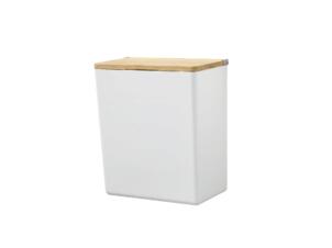 Tesa Baboo opbergbox L met deksel zelfklevend wit