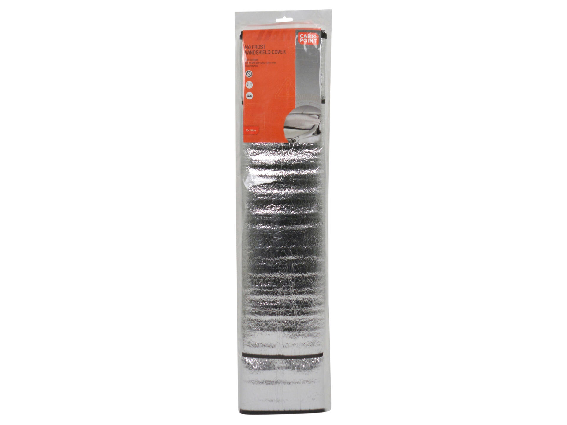 Bâche anti-givre pour pare-brise aluminium 70x150 cm
