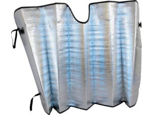 Carpoint Bâche pare-brise Sunshade 130x60 cm aluminium