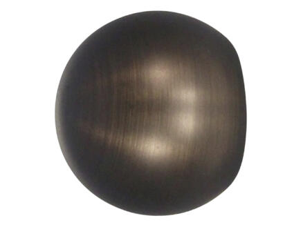 My Deco Ball embout arrondi pour tringle à rideau 25mm bronze 2 pièces 1