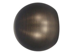 My Deco Ball embout arrondi pour tringle à rideau 25mm bronze 2 pièces