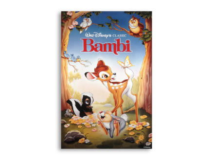 Disney Bambi canvasdoek 50x70 cm 1