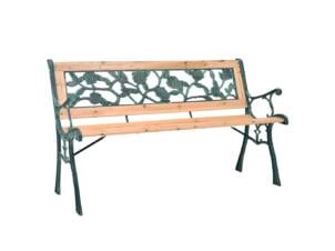 Banc de jardin bois 122cm