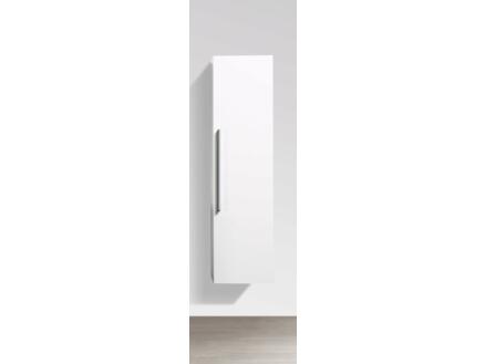 Sanimar Barcelona kolomkast 40cm 1 deur omkeerbaar glanzend wit 1