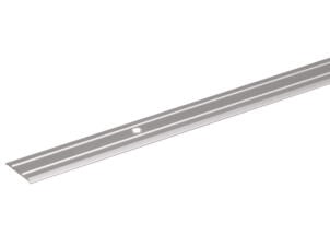Barre de seuil 38x1 mm 90cm aluminium anodisé argent