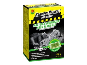 Compo Barrière Radikal Molustop rats & mulots 150g