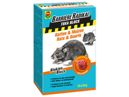 Compo Barrière Radikal Toxa Blocs rats & souris 1