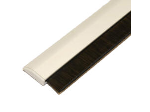 Confortex Bas de porte avec brosse réglable autoadhésif 1m 4,8cm blanc