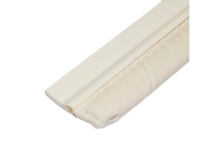 Confortex Bas de porte avec textile autoadhésif 1m 6,5cm blanc 1