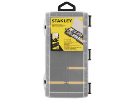 Stanley Basic boîte à compartiments 21x11,5x3,5 cm 10 compartiments 1
