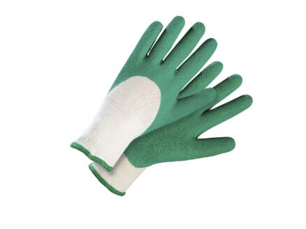 Basic gants de jardinage 8 polycoton vert