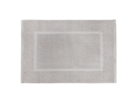 Differnz Basics tapis de bain 80x50 cm gris clair 1