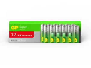 Batterij Alkaline AA 12 stuks