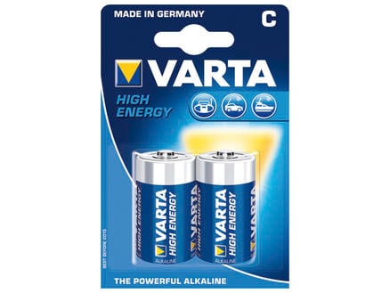 Varta Batterij High Energy C 1,5V 2 stuks 1