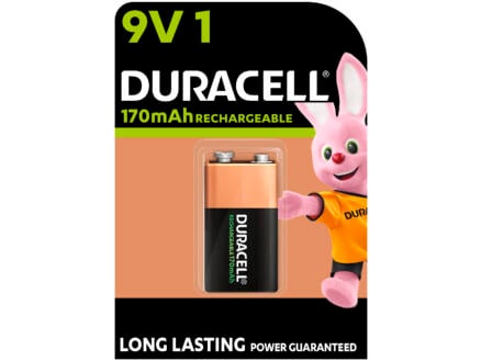 Duracell Batterij NI-MH 9V 170mAh 1