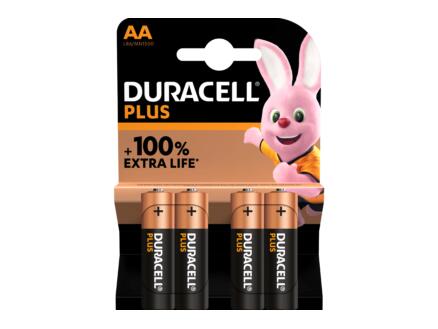 Duracell Batterij Plus P1,5V AA 4 stuks 1