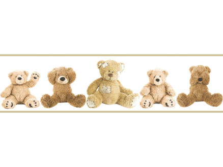 Behangrand zelfklevend Teddy bears 1