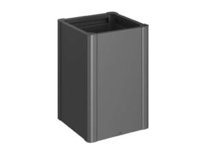Biohort Belvedere Maxi T. 50 bac potager 53x53 cm gris foncé métallique