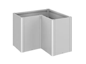 Biohort Belvedere Maxi T. L 100 bac potager 102x102 cm argent métallique