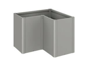 Biohort Belvedere Maxi T. L 100 bac potager 102x102 cm gris quartz métallique