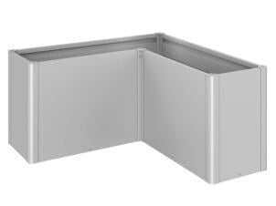 Biohort Belvedere Maxi T. L 150 bac potager 152x152 cm argent métallique
