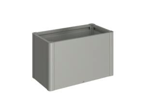 Biohort Belvedere Midi T. 100 bac potager 102x53 cm gris quartz métallique