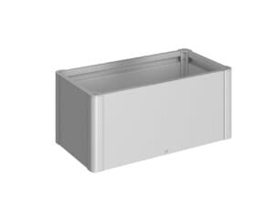 Biohort Belvedere Mini T. 100 bac potager 102x53 cm argent métallique