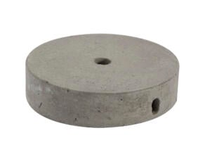 Chacon Betonnen plafondkapje 1 gat 10cm grijs