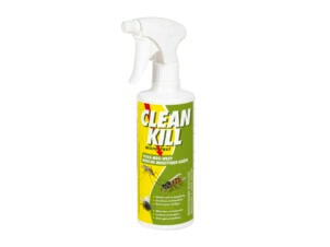Clean Kill Bio Kill spray insecticide mouches/moustiques/guêpes 500ml