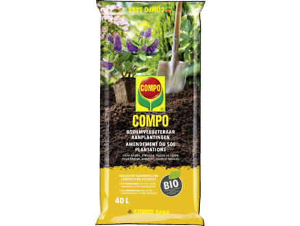 Compo Bio bodemverbeteraar aanplantingen 40l 1