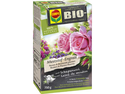 Compo Bio engrais roses & plantes fleuries 750g 1