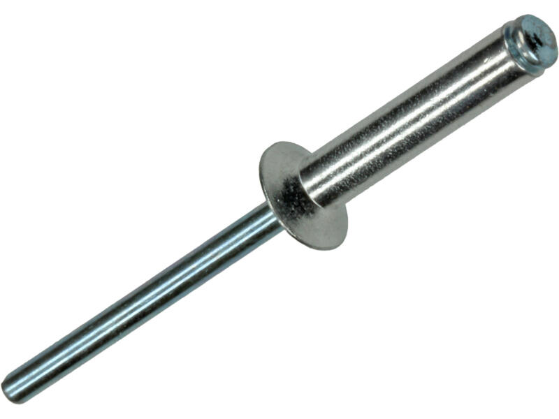 KS TOOLS Druckluft-Blindniet-Pistole – Für Nietgrößen 2,4–6,4 Mm, Inkl. Aluminium, Stahl, Edelstahl