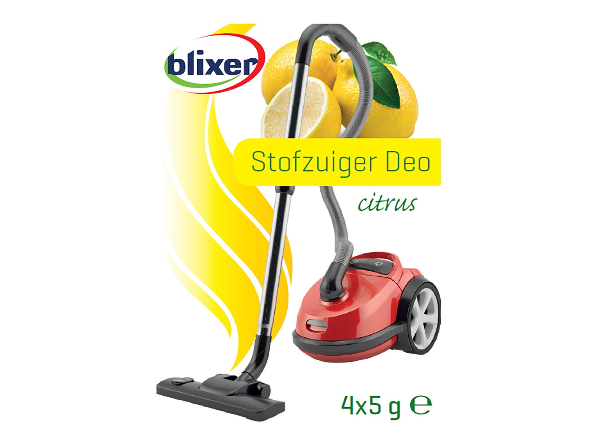 Blixer luchtverfrisser stofzuiger citrus 20g