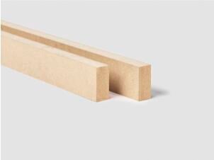 Bloc de finition 40x4,8 cm MDF 2 pièces