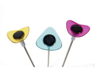 Garden Plus Bloem LED lamp solar 3 kleuren