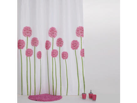 Allibert Blossom rideau de douche 180x200 cm fleurs 1