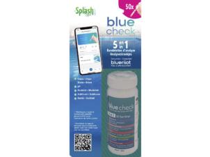 Splash Blue Check bandelette de test 50 pièces