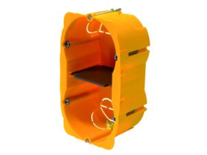 Legrand Boîtier d'encastrement double pour cloisons creuses 124x73x49 mm