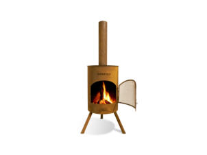 Bonfeu BonTon cheminée de terrasse 50cm rouille