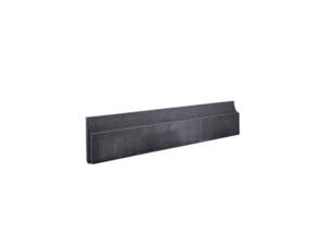 Boordsteen 100x20x6cm zwart