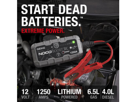 Noco Boost X Lithium GBX45 booster de batterie 1250A 1