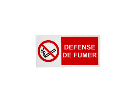 Bord defense de fumer 15x30 cm 1