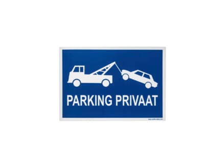 Bord parking privaat 33x23 cm 1