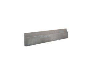 Bordure fine 100x20x6 cm gris